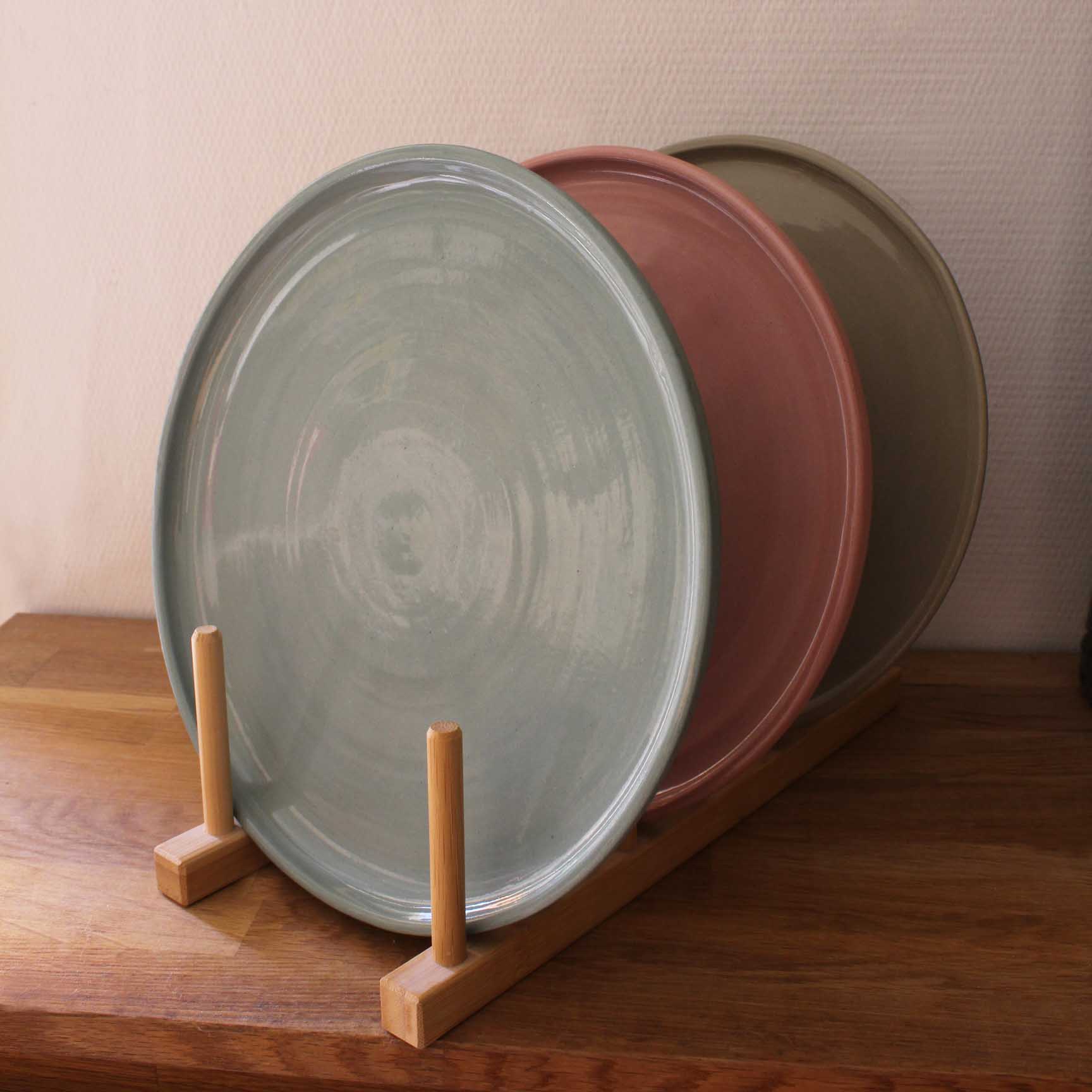 Assiette grès teinté dans la masse – Image 3